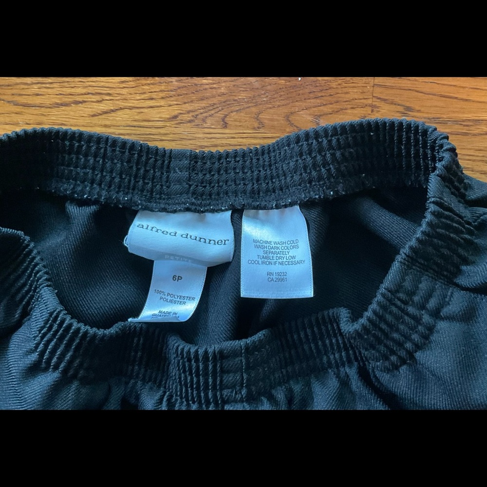 ❌DONATED❌ - Alfred Dunner Elastic Waist Pants🔶 - Picture 4 of 4
